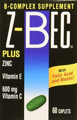 Z-BEC Caplets 60 Caplets (Pack of 2)