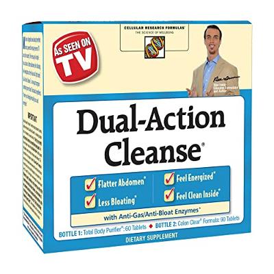 Applied Nutrition Dual Action Cleanse, 150 Count Package