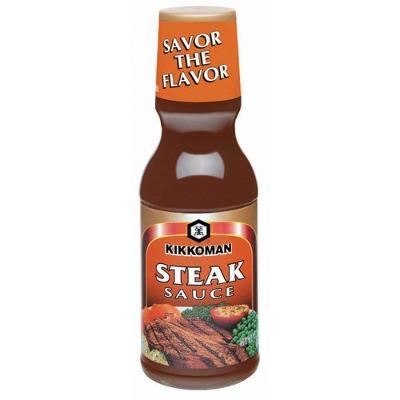 Kikkoman Steak Sauce, 11.75-Ounce Bottle (Pack of 3)