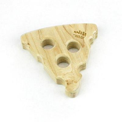 TREE HOPPER TOYS All Natural Pizza Teether, 1 Each