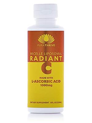 Vitamin C Liquid Supplement w/ 1600% Daily Value, Purality Health, Micelle Lipos