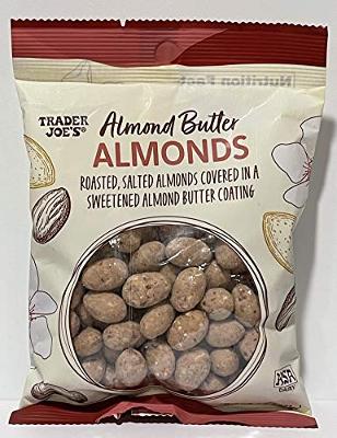 Trader Joe's Almond Butter Almonds - Roasted, Salted Almonds Covered in a Sweete