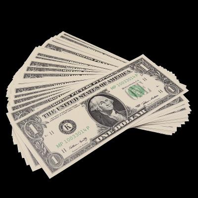 50x $1 Bills - $50 - New Series Full Print Prop Money