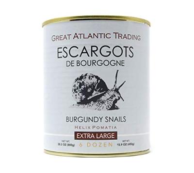 Escargots - 72 Pieces of Organic Helix Burgundy Snails - 
