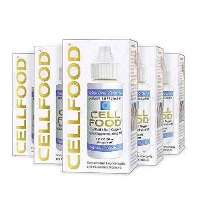 Cellfood Liquid Concentrate - 1 fl oz, 5 Pack - Oxygen + Nutrient Supplement - S