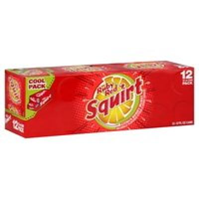 Ruby Red Squirt 12 Pack 12 Ounce Cans
