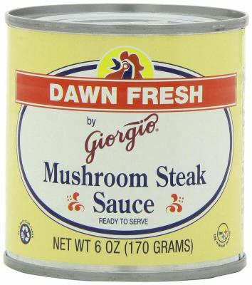 Giorgio Dawn Fresh Mushroom Steak Sauce, 6-Ounce