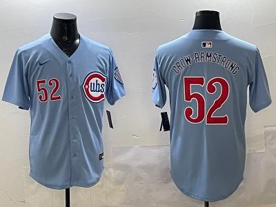 Chicago Cubs Pete Crow-Armstrong Baby Blue 2nd Alternate Limited Jersey