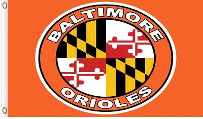 Baltimore Orioles Club Flag 3x5ft