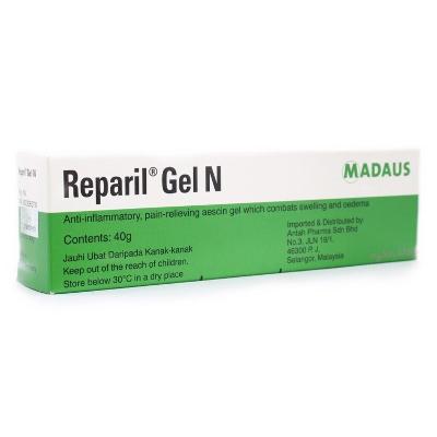 Reparil Gel N 40g Anti-Inflammatory, Pain Relieving & Swelling Free Shipping.