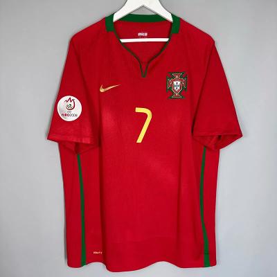 Cristiano Ronaldo #7 Portugal 2010 Home Jersey  Red