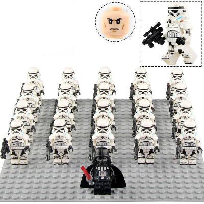 21PCS Star Wars Darth Vader Stormtrooper Commanders Minifigures