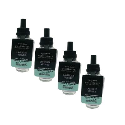 4 Bath & Body Works LAVENDER VETIVER Home Fragrance Wallflowers Refills Bulb