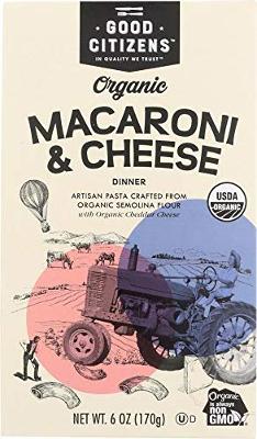 Good Citizens, Organic Macaroni & Cheese, 6 Ounce