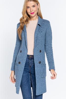 Long Sleeve Sweater Jacket