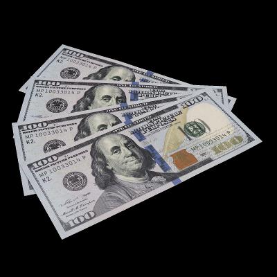 4x $100 Bills - $400 - New Style Full Print Prop Money