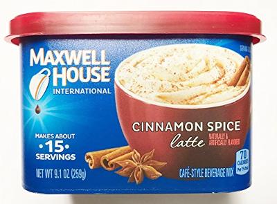 Maxwell House Cinnamon Spice Latte 9.1 oz. (Pack of 2)