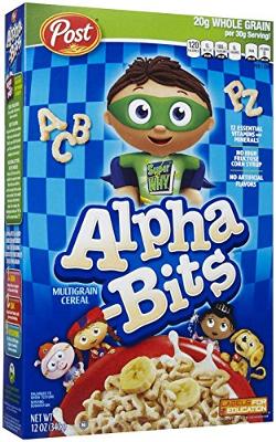 Post Alpha Bits - 12 oz (Packaging may vary)