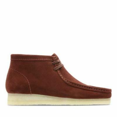 Clarks Originals Wallabee Boot Men's Nut Brown Suede 26134755 