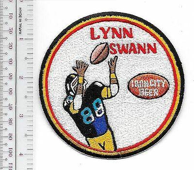 Beer Football Pittsburgh Steelers Lynn Swann & Iron City Beer NFL Promo Patch