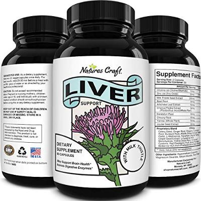 Liver Cleanse Detox & Repair Fatty Liver - Healthy Liver Supplements for Women a