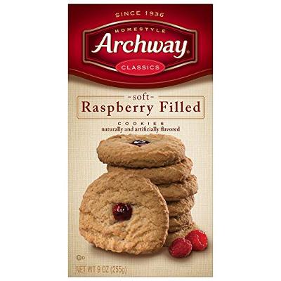 Archway, Raspberry Filled Cookies (Pack of 4)
