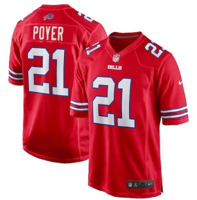 Jordan Poyer Buffalo Bills Alternate Game Jersey - Red
