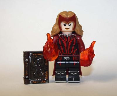 Minifigure Toy Scarlet Witch Strange Multiverse Of Madness Marvel Minifigure Mo