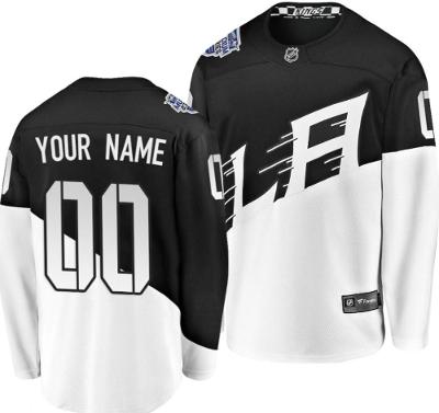 Men's 2020 Stadium Series Los Angeles Kings Custom Breakaway Player Black Jersey