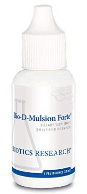 Biotics Research Bio D Mulsion Forte Vitamin D3 Liquid Drops 50 for Best Absorp