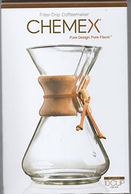 Chemex 10-Cup Classic Series Glass Coffee Maker