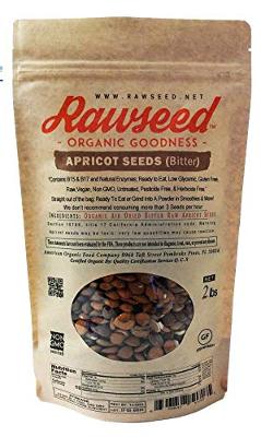Bitter Apricot Seeds Rawseed Organic certified 2 Lb