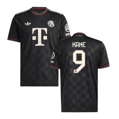 Harry Kane #9 Bayern Munich 2025-26 Third Men Jersey  Black