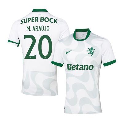 Maxi Arajo 20 Sporting CP 2025-26 Third Match Jersey  White