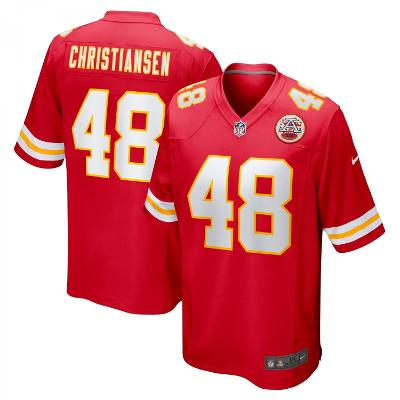 Cole Christiansen Red Kansas City Chiefs Game Player