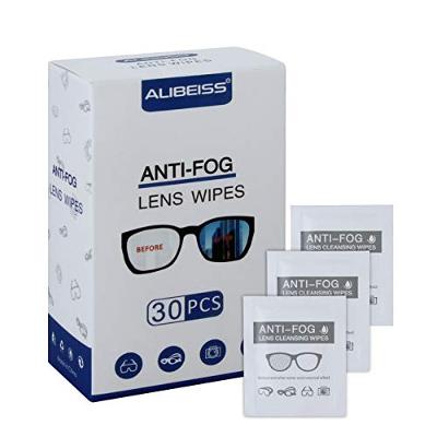 Alibeiss Anti-Fog Lens Wipes Pre-Moistened Anti-Fog Wipes,6