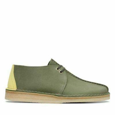 Clarks Originals Desert Trek Men's Sage Suede Green 26139210