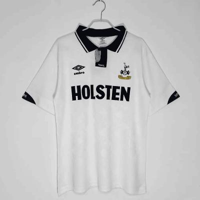 Gascoigne 8 Tottenham 1991-1993 Home Retro Jersey  Men