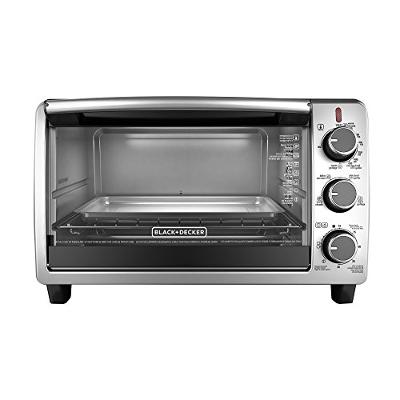 BLACK+DECKER TO1950SBD 6-Slice Convection Countertop Toaster Oven, Includes Bake