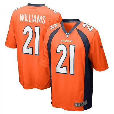 K'Waun Williams Orange Denver Broncos Game