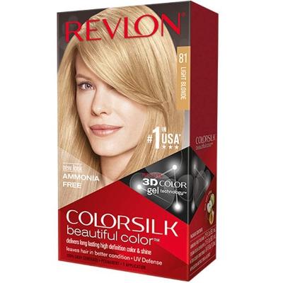 Revlon Colorsilk Beautiful Color Permanent Hair Color #81 Light Blonde