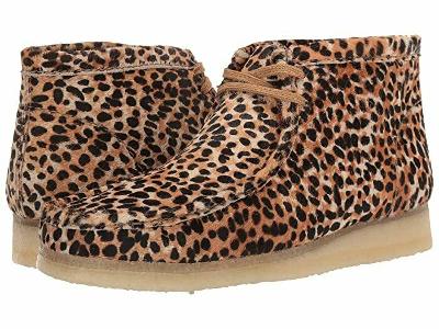 Clarks Originals Wallabee Boot Men's Brown Animal Print Cheetah Leopard 26146756