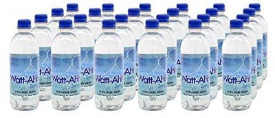 AquaNews Watt-Ahh  Premium Polarized Water for Energy and Health  Case of 24