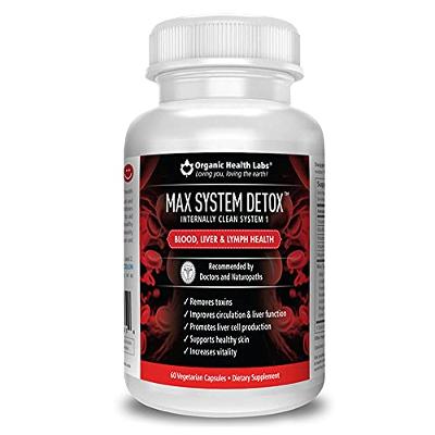 Max System Detox, Natural Liver Cleanse Formula to Support Immune and Lymph Func