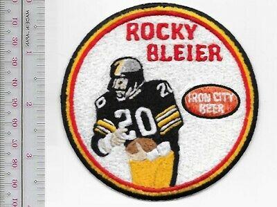 Beer Football Pittsburgh Steelers Rocky Bleier & Iron City Beer NFL Promo Patch