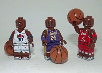 Kobe Bryant memorial Basketball set 2 set  Toys Minifigure