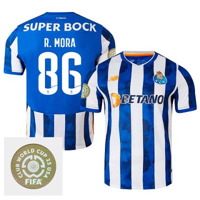 Rodrigo Mora 86 FC Porto 2024-25 FIFA Club World Cup 25 USA Home Jersey  Blue