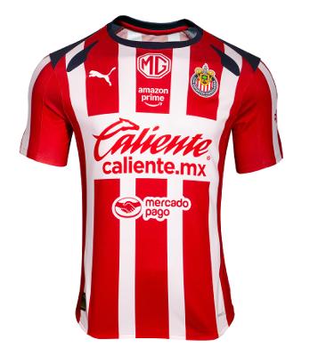 Chivas 2025-26 J. CASTILLO 21 Home Jersey  Red
