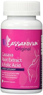 Cassava Root Supplement & Folic Acid, Fertility Supplement for Twins and Healthy