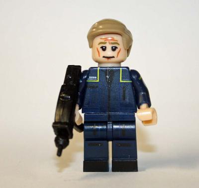 Captain Kirk Star Trek Custom minifigure  Toys Mini Figure